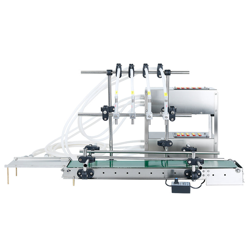 ZONESUN ZS‑DTDP4G 4‑Nozzle Automatic Liquid Filling Machine