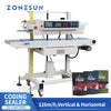 ZONESUN ZS-LWCSM2 Semi-Automatic Continuous Bag Sealer With Coding