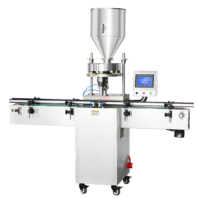 ZONESUN ZS-KL01S Automatic Volumetric Cup Granule Bottle Filling Machine