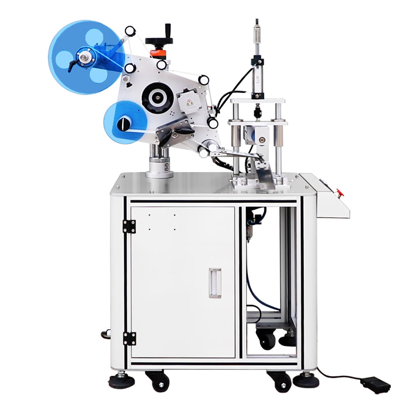 ZONESUN ZS-TB801D Semi Automatic Round Bottle Labeling Machine