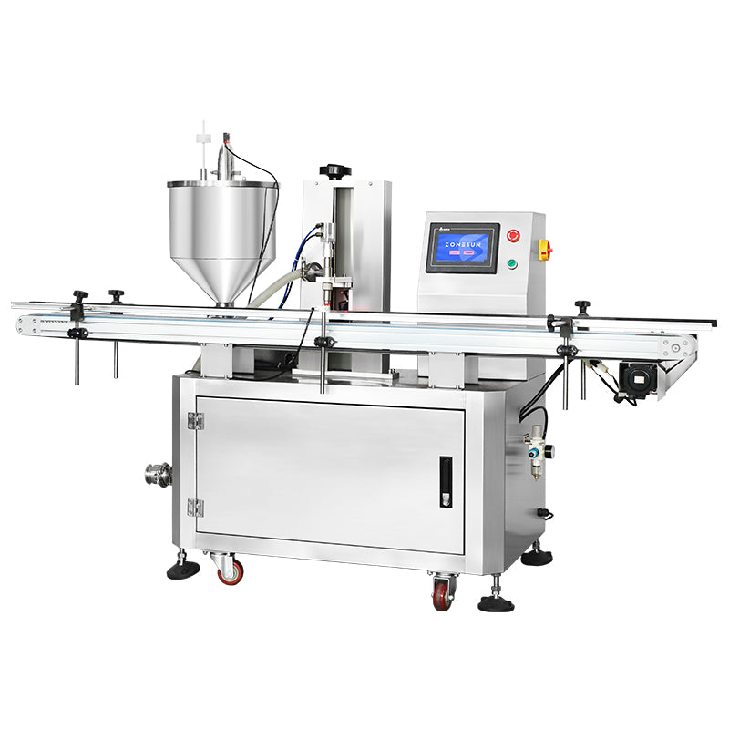 ZONESUN ZS-VTRP1D Automatic Rotor Pump Thick Paste Filling Machine