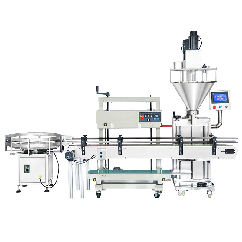 ZONESUN ZS-FAL180Z1 Doypack Powder Filling and Sealing Line - 110V - 220V - 380V