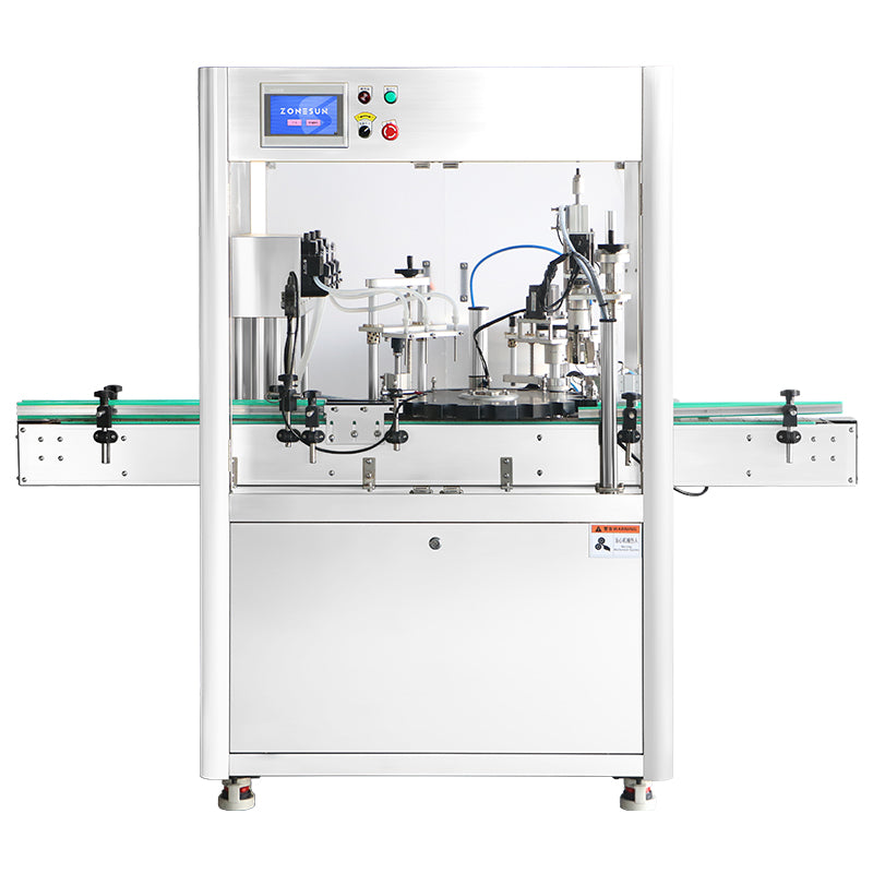 ZONESUN ZS-AFC28 Automatic High Speed Bottle Liquid Filling Capping Machine