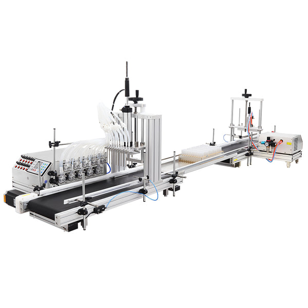 ZONESUN ZS-FYG01 10-Nozzle Peristaltic Filling and Capping Machine