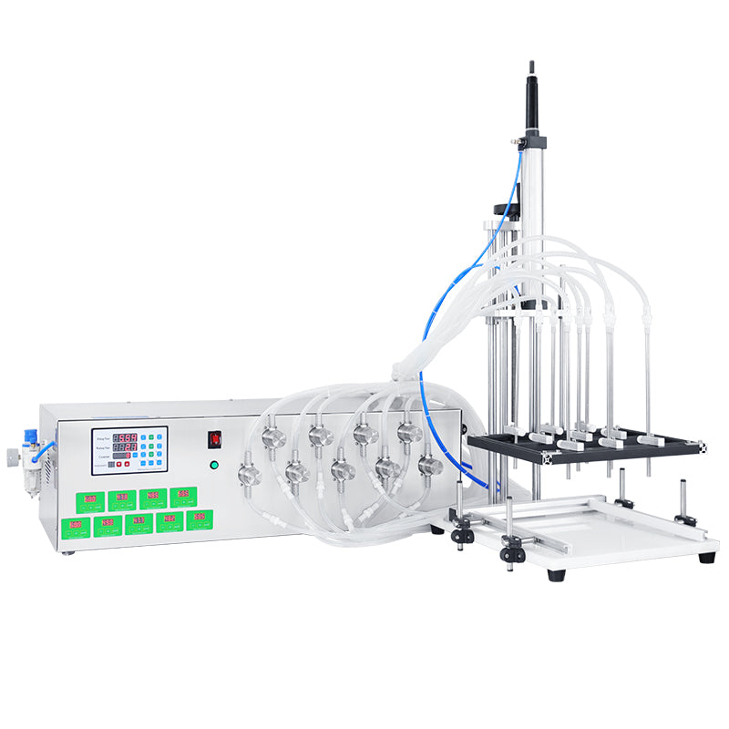 ZONESUN ZS-YTMP9C 9-Nozzle Magnetic Pump Liquid Filling Machine
