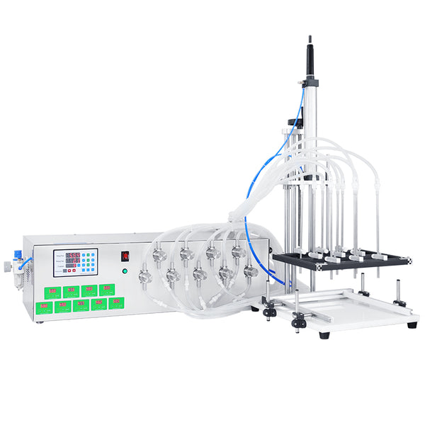 ZONESUN ZS-YTMP9C 9-Nozzle Magnetic Pump Liquid Filling Machine