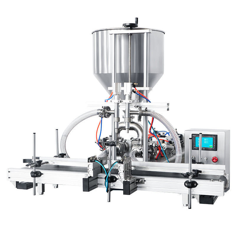 ZONESUN ZS-DTGT2 Pneumatic Paste Filling Machine with Dual Nozzles