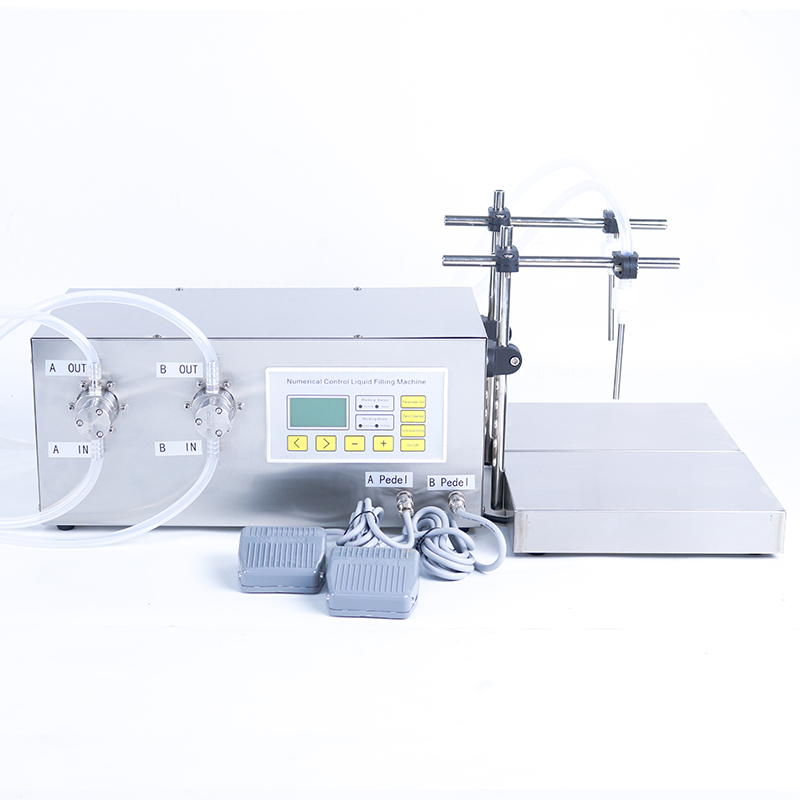 ZONESUN ZS-MP252W Dual Magnetic Pump Liquid Weighing Filler