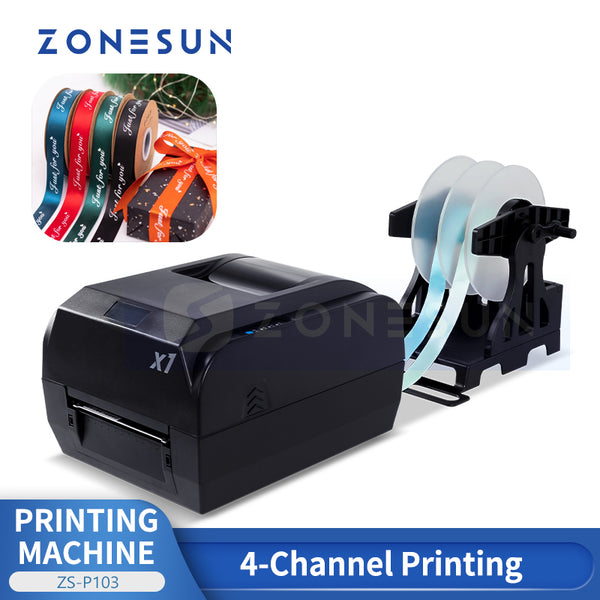 ZONESUN ZS-P103 Silk Printing Machine 4-channel Printer