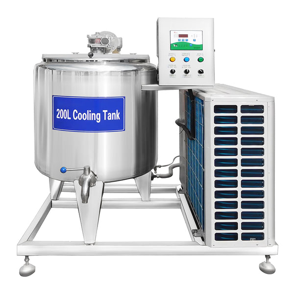 Zonesun ZS-CT200L Milk Cooling Tank Liquid Cooler Storage Tank - 220V - 380V