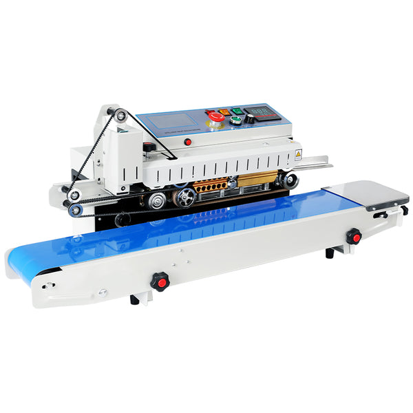 ZONESUN ZS-FR1800P Bag Sealing Machine with Built-In Inkjet Printer