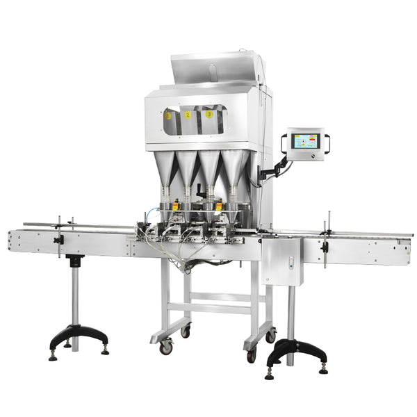 ZONESUN ZS-GW4 Automatic 4 Heads Granule Weighing Filling Machine
