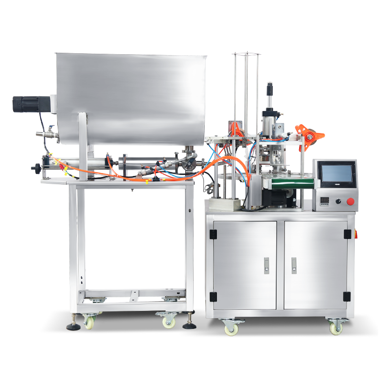ZONESUN ZS-FS600 Automatic Yogurt Cup Filling & Sealing Machine