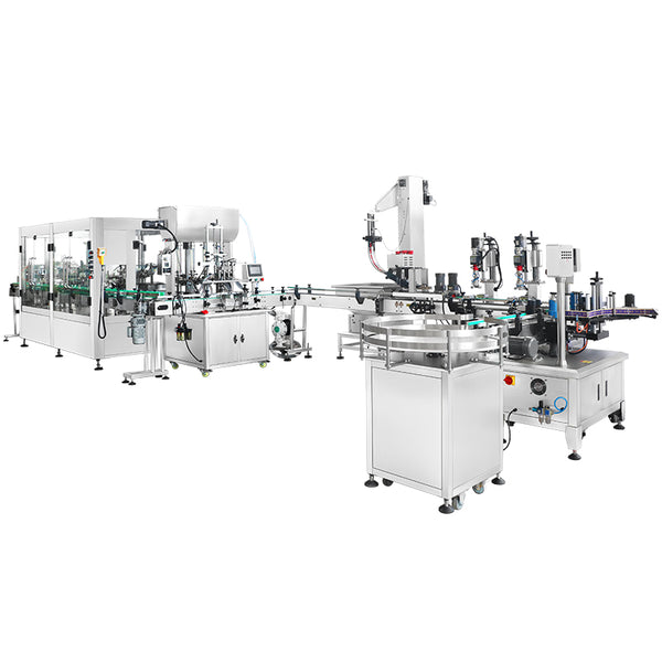 ZONESUN ZS-FALU3 Jam & Sauce Bottling Line with Filling, Capping, Labeling