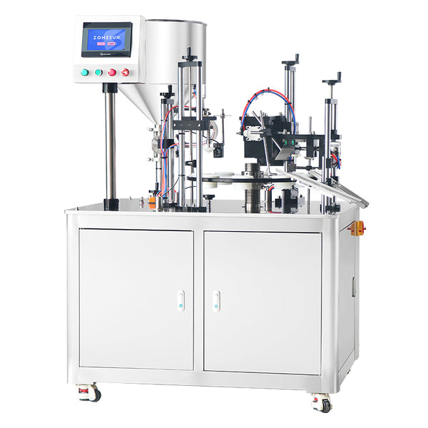 ZONESUN ZS-FS008U Plastic Tube Filling and Sealing Machine - 220V