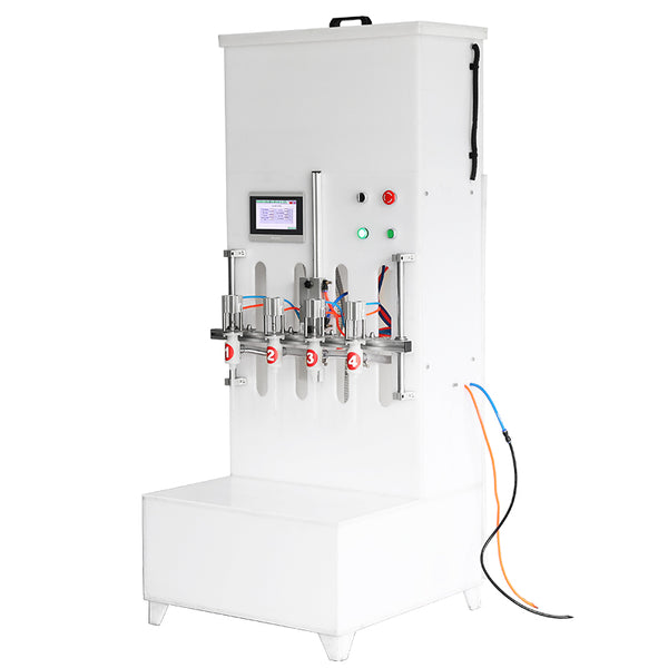 ZONESUN ZS‑YTCR4 Semi‑automatic Corrosive Liquid Filling Machine