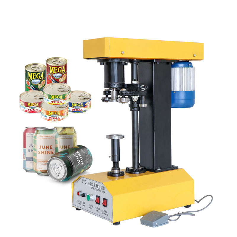 ZONESUN ZS-LYC160 Cans Sealing Machine 39-150mm Canned Seamer