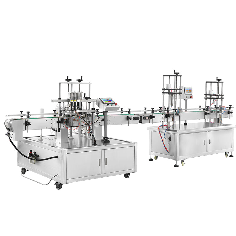 ZONESUN ZS-FAL180X Gravity Bottle Filler Automatic Perfume Bottle Liquid Vacuum Filling Capping Machine