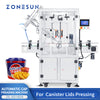 ZONESUN ZS-XG16D4 Automatic Plastic Container Lid Pressing Machine