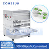 ZONESUN ZS-HSFK04 Semi-Automatic Sealer Plastic Films Cups Disposable Heat Sealing Machine