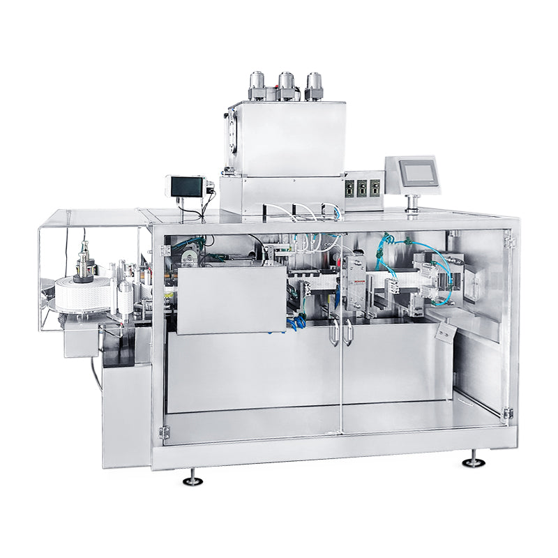 ZONESUN ZS-FS120C Filling Sealing Machine For Easy Snap Bag Liquid & Cosmetic - 220V - 380V