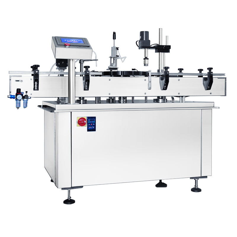 Automatic vial filling capping machine