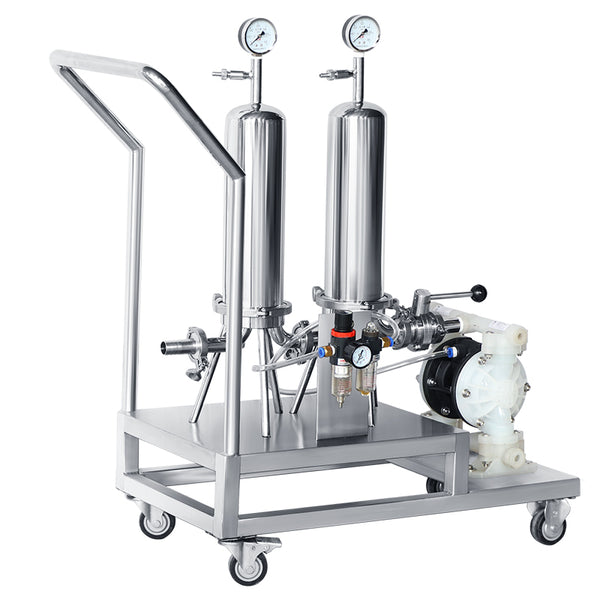 ZONESUN ZS-PF2 Pneumatic Liquid Purifier with Dual Filters & Pump