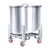 ZONESUN ZS-ST1500L Stainless Steel Storage Tank Material Hopper - 1500L & SUS316