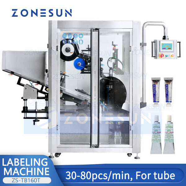 ZONESUN ZS-TB160T Automatic Soft Tube Sticker Labeling Machine