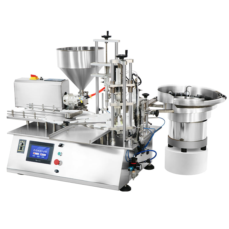 ZONESUN ZS-AFC19 Automatic Thick Liquid Filling Capping Machine
