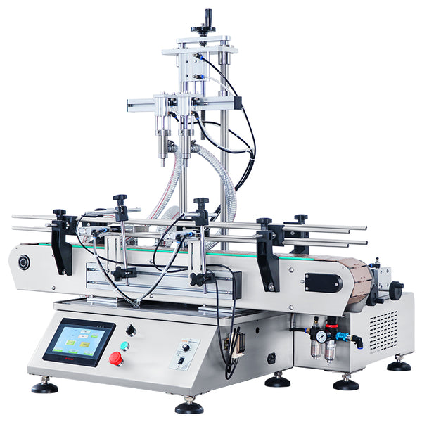 ZONESUN ZS-DTHSP2 2-Head Piston Pump Detergent Filling Machine