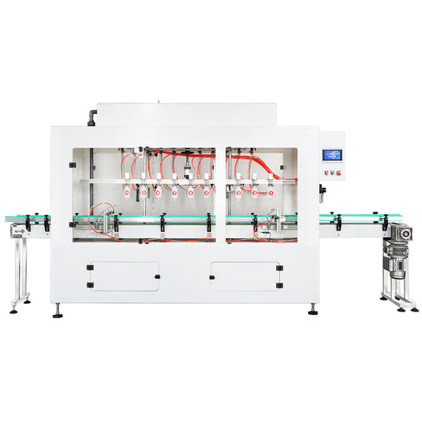 Cleaning agent filling machine