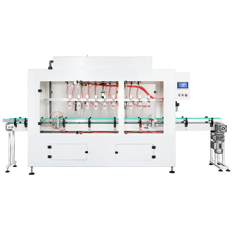 Cleaning agent filling machine