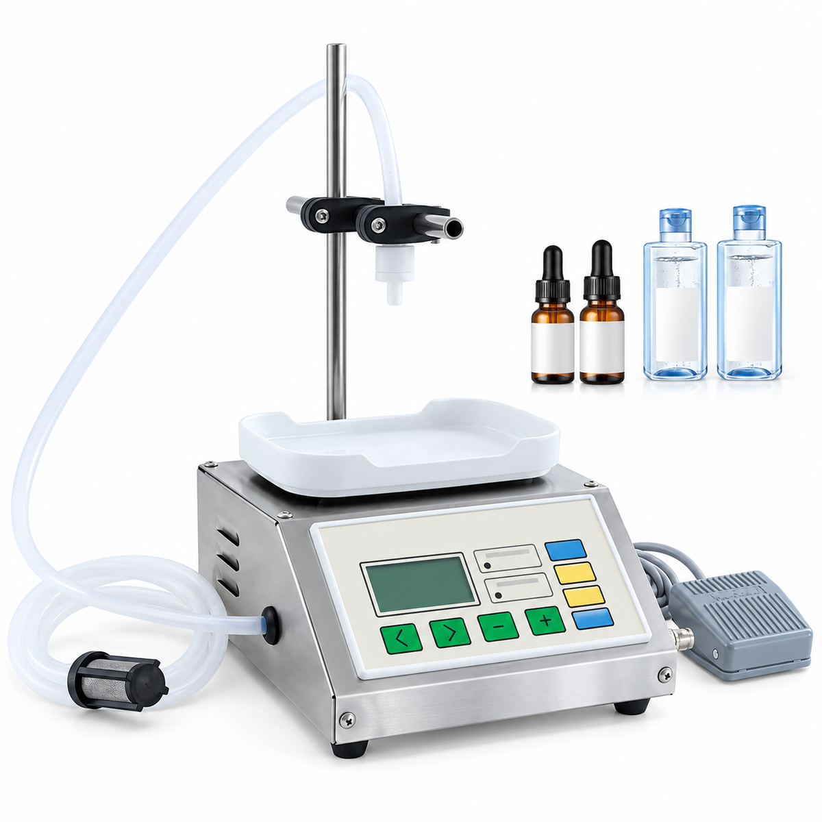ZONESUN ZS-DP611W Semi-Auto Liquid Filling Machine with Weighing System