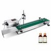 ZONESUN ZS-MYT60H Magnetic Pump Liquid Filling Machine with Conveyor