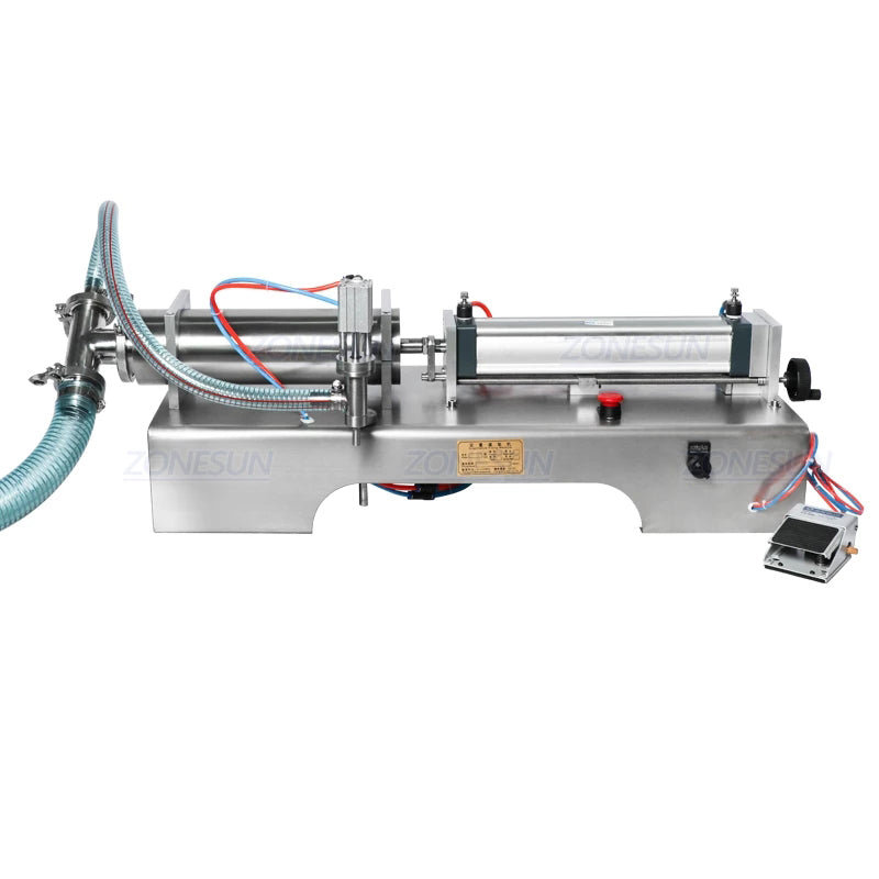 ZONESUN ZS-YT Single Nozzle Fully Pneumatic Liquid Filling Machine