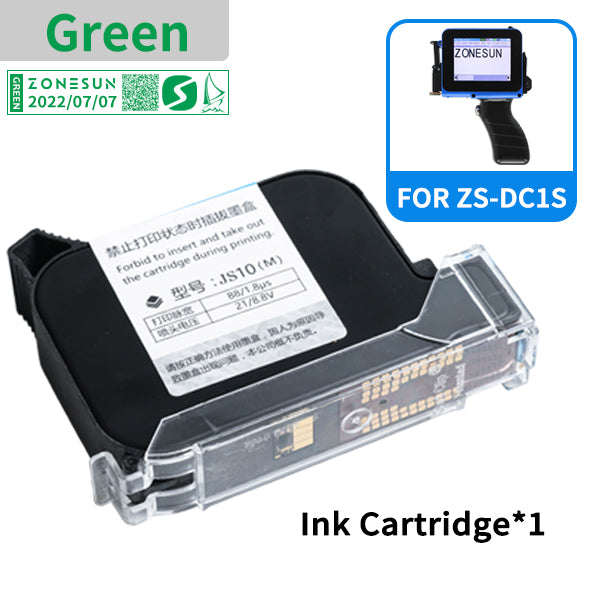 ZONESUN ZS-DC1S Portable Inkjet Printer for Batch Coding & Barcode Labeling