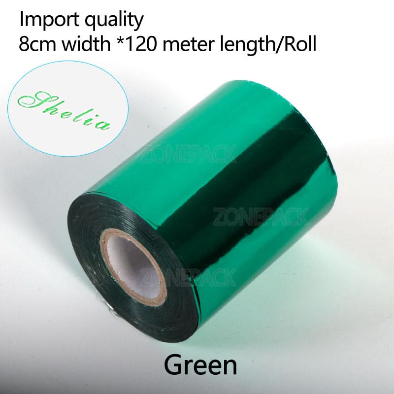 ZONESUN 8cm Hot Foil Stamping Paper Roll for Leather & Packaging Crafts