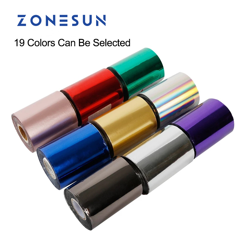 ZONESUN 8cm Hot Foil Stamping Paper Roll for Leather & Packaging Crafts