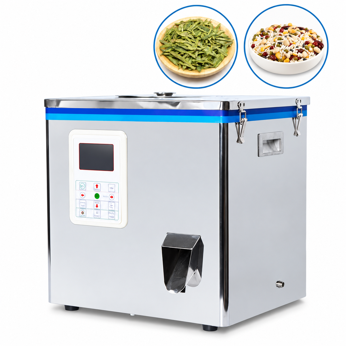 ZONESUN Sprial Particle Tea Filling Machine