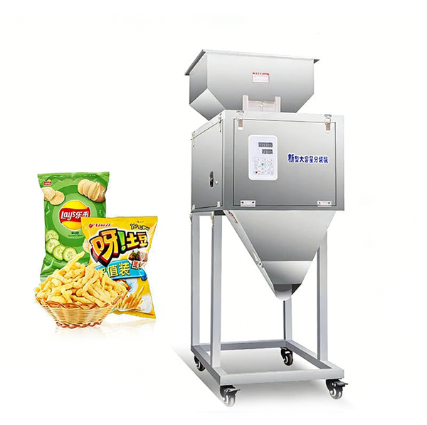 ZONESUN ZS-FZ1000L Semi-automatic Puffed Food Particle Powder Weighing Filling Machine