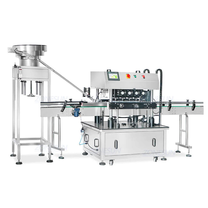 ZONESUN ZS-XG440B High-Speed Spindle Capping and Cap Pressing Machine