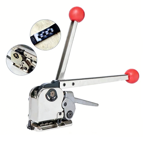 ZONESUN DB-GD35 16-19mm Manual Buckle Free Steel Belt Strapping Machine