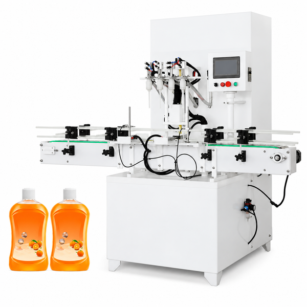 ZONESUN ZS-YTCR4A Automatic 4 Nozzles Corrosive Liquid Filling Machine