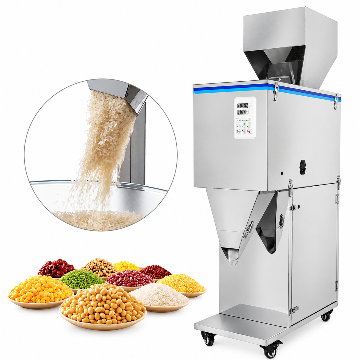 ZONESUN DL-5000 Semi-automatic Filling Weighing Machine