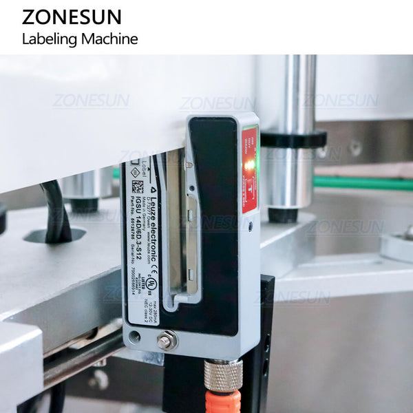 ZONESUN ZS-TB600 Double-Sided Square Bottle Labeling Machine