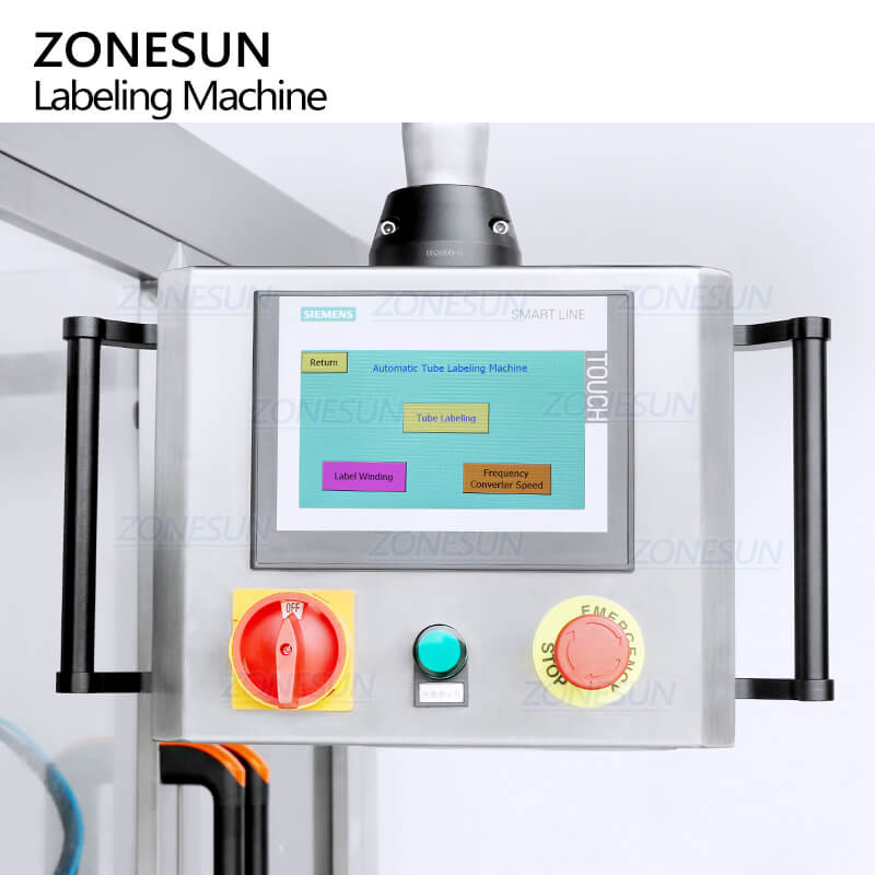 ZONESUN ZS-TB160T Automatic Soft Tube Sticker Labeling Machine