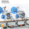 ZONESUN ZS-TB833S Automatic Double Sides Box Corner Labeling Machine