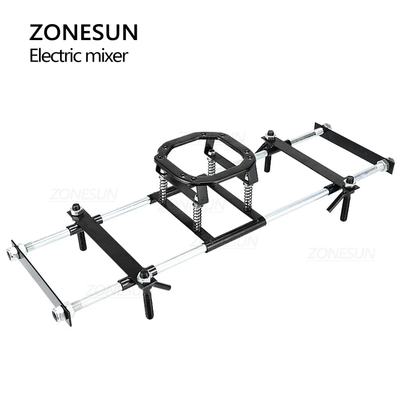 ZONESUN  Electric Cement Mixer Stirrer Adjustable 6-Speed Handheld Concrete Mixer for Mortars Paint Mud Grout