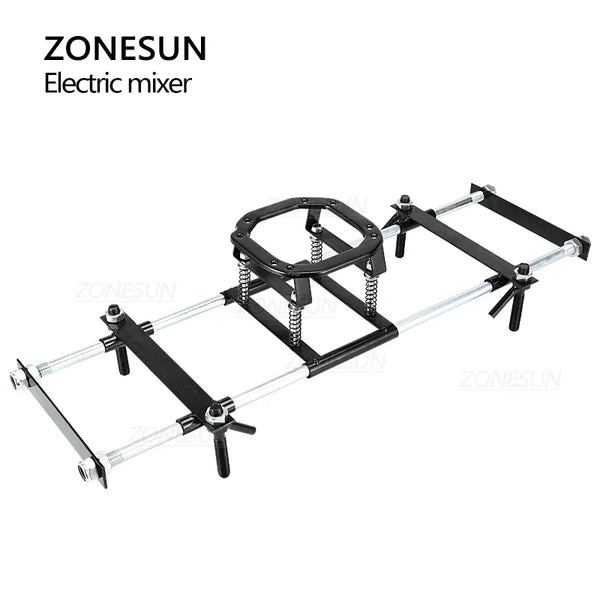 ZONESUN  Electric Cement Mixer Stirrer Adjustable 6-Speed Handheld Concrete Mixer for Mortars Paint Mud Grout